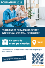 COORDINATION DU PARCOURS PATIENT AVEC UNE MALADIE RENALE CHRONIQUE