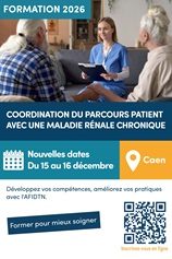 COORDINATION DU PARCOURS PATIENT AVEC UNE MALADIE RENALE CHRONIQUE